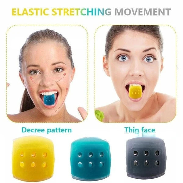 Mandibular Facial Neck Muscle Training Ball Trainer Bodybuilding Shaper Fitness Equipment Safe Food Grade Silicone Easy To Carry