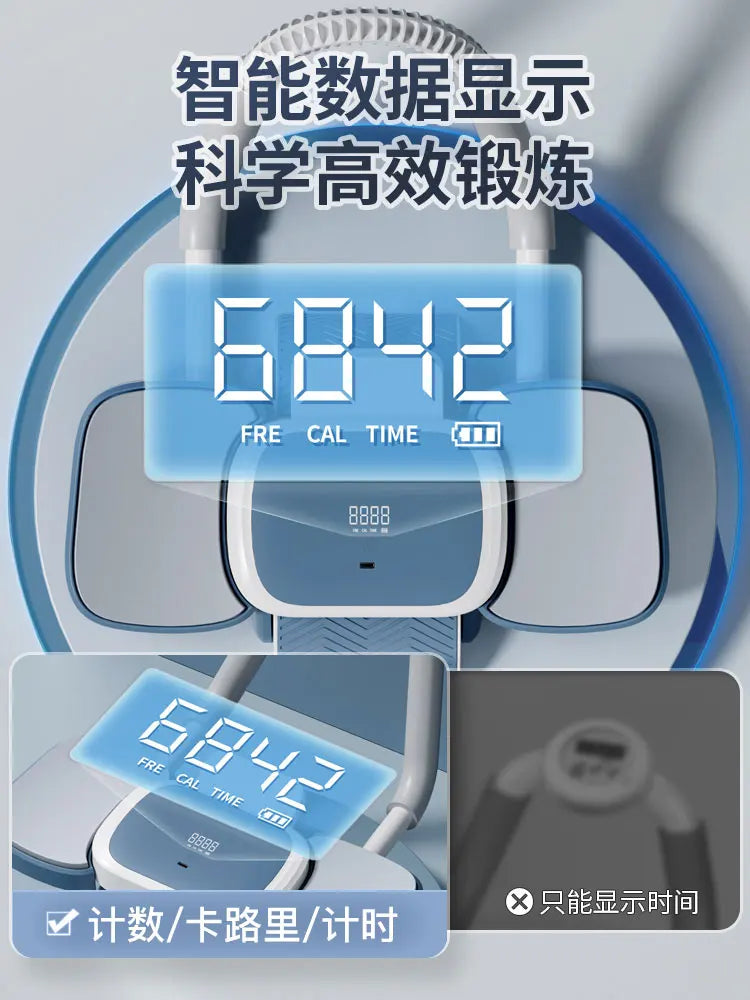 Touch-screen ABS wheel automatic rebound counting and timing multi-function