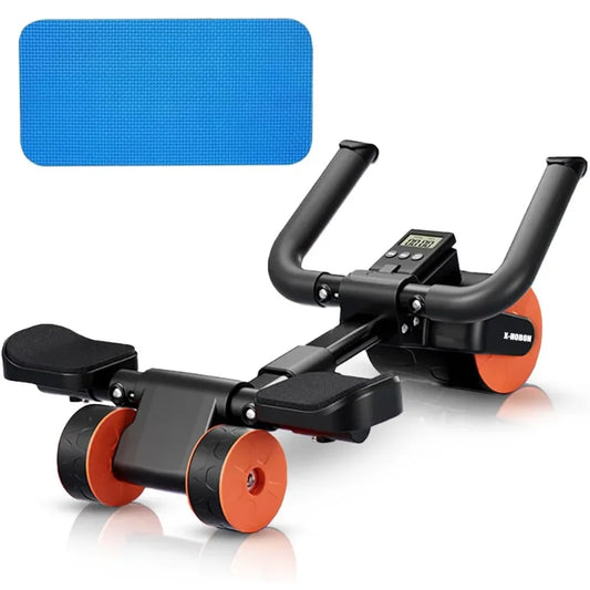 roue abdominal avec support de coude et minuteur